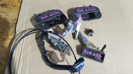 Запчасть Замок зажигания  MITSUBISHI RVR  Контрактный  + 3 личинки, болт запаски, ручки дверей FR+FL+ 5й двери