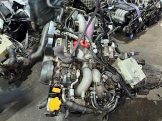 Двигатель SUBARU LANCASTER BH9 EJ254 89934km EJ254DXEBE 4 ракурс