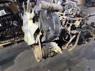 Двигатель MITSUBISHI PAJERO V44W 4D56T EW0529 2 ракурс