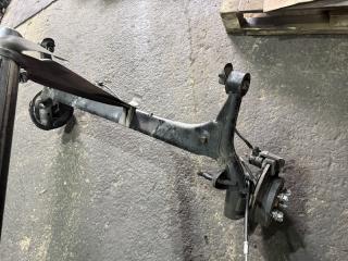 Балка задняя TOYOTA WISH ZNE10 2WD, DISK 3 ракурс Балка задняя TOYOTA WISH ZNE10 2WD, DISK 3 ракурс
