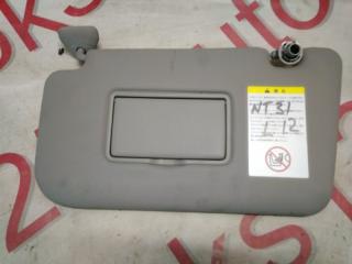 Козырек солнцезащитный левый Nissan X-Trail NT31 MR20DE 96401JG02A 2 ракурс