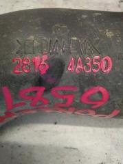 Патрубок интеркулера левый Hyundai Porter D4CB 281644A350 3 ракурс