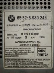Магнитофон BMW X5 E53 M54B30 65526980246, 65526988771 4 ракурс