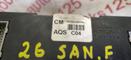 Блок управления климат-контролем Hyundai Santa Fe CM D4EB 972502b401 3 ракурс