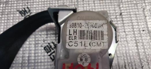 Ремень безопасности левый задний Hyundai Santa Fe CM D4EA 898102b000, 898102b000wk 4 ракурс