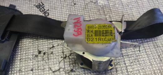 Ремень безопасности правый задний Hyundai Santa Fe CM D4EA 898202b300, 898202b300wk 3 ракурс