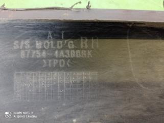 Накладка на порог правая передняя Hyundai Starex A1 D4BH 877544A300BK, 877544A300 3 ракурс