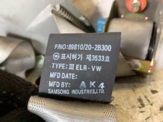 Ремень безопасности левый задний Hyundai Santa Fe CM D4EB 898102B300 3 ракурс