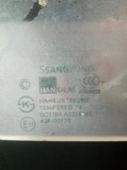 Стекло собачника левое SsangYong Korando KJ OM662 (662 910) 43R00178 2 ракурс