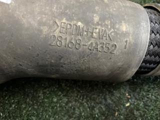 Патрубок интеркулера правый Hyundai Porter D4CB 281684A352 3 ракурс