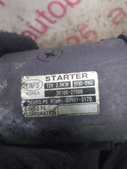 Стартер Hyundai Santa Fe CM D4EA 3610027000, 031013170 4 ракурс