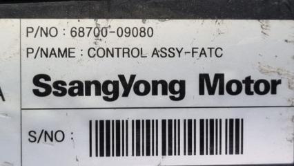Блок управления климат-контролем SsangYong Actyon Sports D20DT (664) 6870009080 3 ракурс
