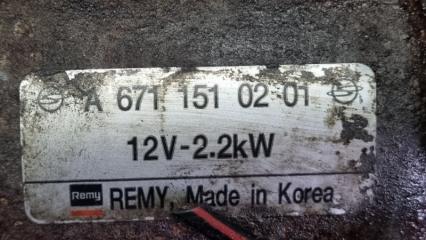 Стартер SsangYong Actyon CK D20DTF 6711510201 4 ракурс