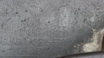 Брызговик левый передний Hyundai Grand Starex TQ D4CB 868504H000 3 ракурс