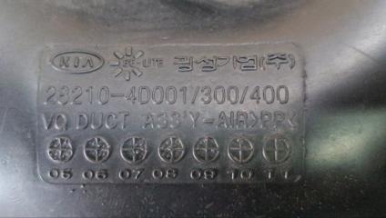 Воздухозаборник Kia Carnival VQ D4HB 282104D001, 281904D000 5 ракурс