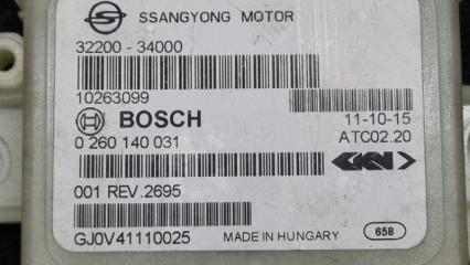 Блок управления SsangYong Actyon CK D20DTF (671950) 3220034000 2 ракурс