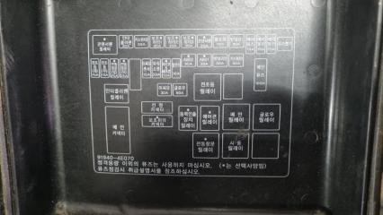 Блок предохранителей Kia Bongo PU J3 919404E070 3 ракурс