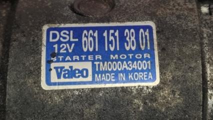 Стартер SsangYong Rexton GAB D27DT (665925) 6611513801 5 ракурс