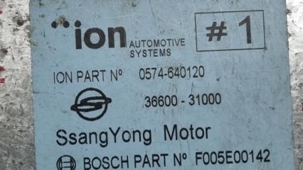 Блок управления акпп SsangYong Actyon Sports D20DT (664) 3660031000 2 ракурс
