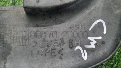 Брызговик левый задний Hyundai Santa Fe CM D4EA 868702B000 4 ракурс
