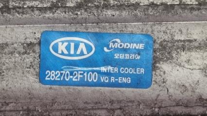 Радиатор интеркулера Kia Carnival VQ D4HB 282702F100 3 ракурс