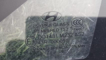 Форточка кузова левая передняя Hyundai Grand Starex TQ D4CB 43R000090 3 ракурс