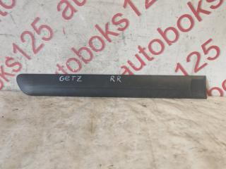 Запчасть молдинг на дверь задний правый Hyundai Getz 2006
