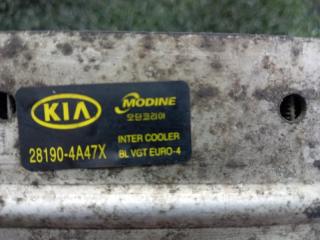 Радиатор интеркулера Kia Sorento BL D4CB 281904A470, 281904A47X 1 ракурс
