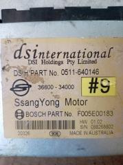 Блок управления акпп SsangYong Actyon CK D20DTF 3660034000 2 ракурс
