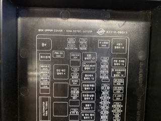 Блок предохранителей SsangYong Rexton GAB D27DTP 8231008G11, 8441008100 3 ракурс