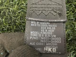 Ремень безопасности правый передний SsangYong Actyon CK D20DTF 7460234003, 7460134903 3 ракурс