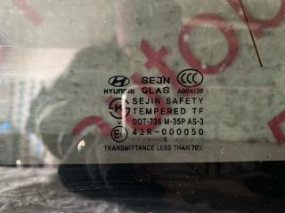 Стекло собачника левое заднее HYUNDAI Santa Fe SM D4EA 43R000050 2 ракурс