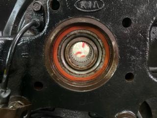 Ступица правая передняя Kia Sorento BL D4CB AD08410180 JEDA2F 4 ракурс