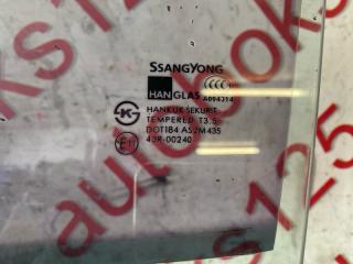 Стекло двери левое переднее SsangYong Actyon Sports D20DT 43R00240 2 ракурс