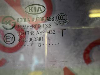 Стекло двери правое переднее Kia SOUL AM G4FC 43R000381 2 ракурс