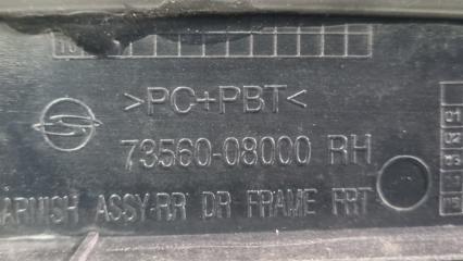 Накладка на дверь правая задняя SsangYong Rexton GAB D27DT 7356008000 3 ракурс