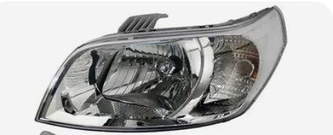 Стекло фары левое Chevrolet Aveo 1 2008-2011