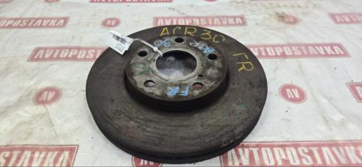 Фото запчасти диск тормозной передний TOYOTA ESTIMA контрактная запчасть Запчасть диск тормозной передний TOYOTA ESTIMA