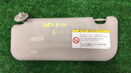 Фото запчасти козырек солнцезащитный левый Toyota AQUA 2013 Б/У запчасть Запчасть козырек солнцезащитный левый Toyota AQUA 2013