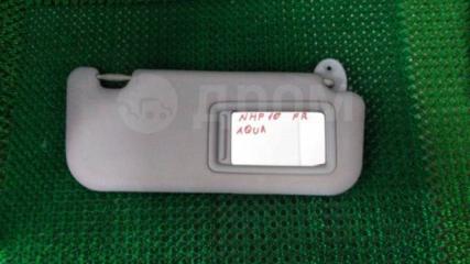 Фото запчасти козырек солнцезащитный правый Toyota AQUA 2013 Б/У запчасть Запчасть козырек солнцезащитный правый Toyota AQUA 2013