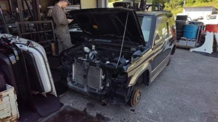 Уплотнительная резинка дверей левая передняя MITSUBISHI PAJERO MINI H58A 4A30 MR346068 1 ракурс