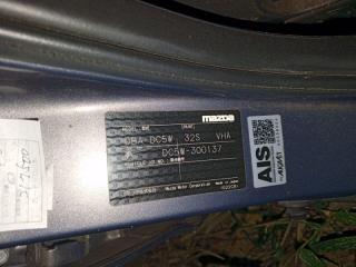 Обшивка дверей левая задняя MAZDA VERISA DC5W ZYVE D3517397XJ 3 ракурс