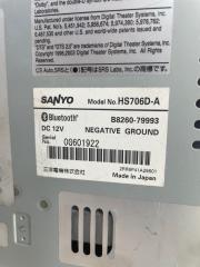 Магнитофон NISSAN NOTE E11 HR15DE B826079993, B8260-79993 5 ракурс