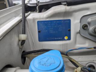 Ручка двери левая задняя SUZUKI KEI HN11S F6A 8280281A01 3 ракурс