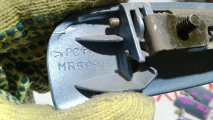 Ручка задней двери MITSUBISHI EK SPORT H81W 3G83 MR599094BF 5 ракурс