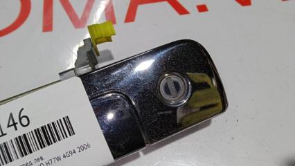 Ручка двери левая передняя MITSUBISHI PAJERO IO H77W 4G94 MR473401 5 ракурс