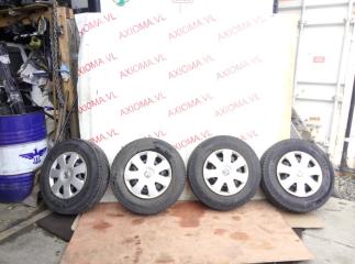 Комплект из 4-х Колесо зимнее R15 / 195 / 80 ЯПОНИЯ YOKOHAMA ICEGUARD 6x125 штамп. 52ET