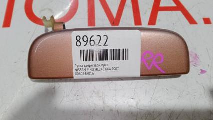 Ручка двери правая задняя NISSAN PINO HC24S K6A 806064A01G 5 ракурс