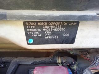 Двигатель SUZUKI WAGON R MH21S K6AT 1120058J51, 1110058J71 2 ракурс