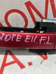 Ручка двери левая передняя NISSAN NOTE E11 HR15DE 80641ED015 3 ракурс